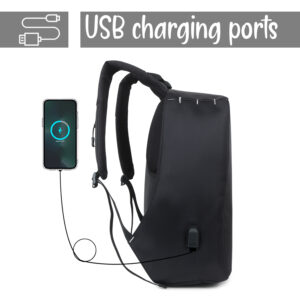 Gene Bags® MP-1002 Anti-Theft Laptop With USB Port Bag