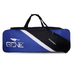 Gene Bags® CKG 10 Cricket Kit Bag with Special Bat Holder On The Side, Duffle Kit Bag, Backpack, Full Size with Shoulder Straps and Handle for Player | Capacity 85 Ltrs