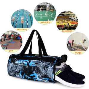 Gene Bags® MN-0350 Gym Bag / Duffle & Travelling Bag with Shoe Compartment