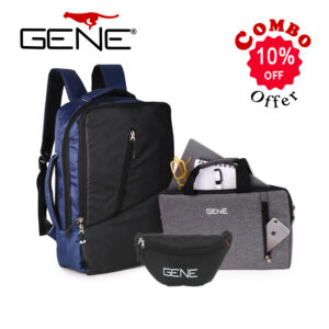 Gene Bags® Sports Combo Backpack / Laptop Sleeves & Waist Pouch