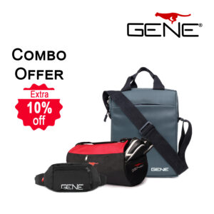 Gene Bags® Sports Combo Gym Bag / Kit Bag & Waist Pouch